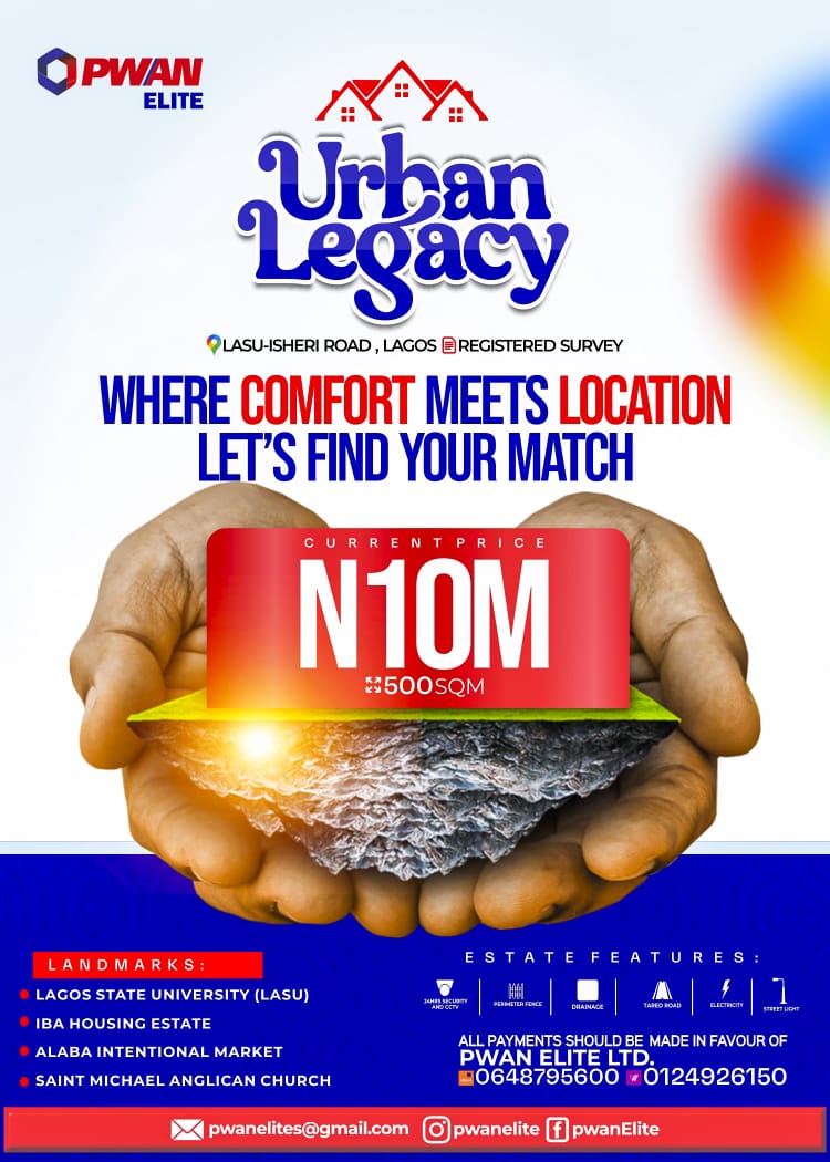 Award Certificate: Urban Legacy